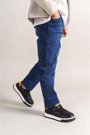 1009 - Prime Çocuk Ayakkabı SIYAH/SARI