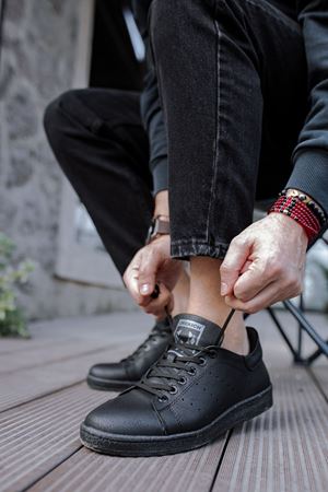 CH977 - CST Tennis Erkek Ayakkabı SIYAH