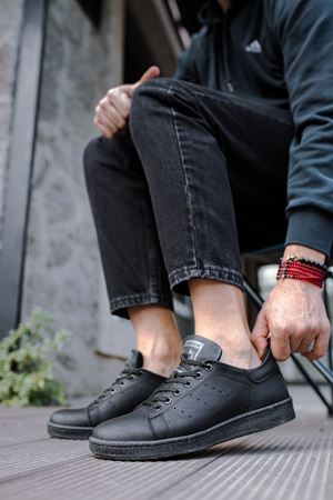 CH977 - CST Tennis Erkek Ayakkabı SIYAH