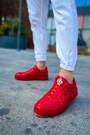 CH975 - Majesty KT Erkek Ayakkabı KIRMIZI