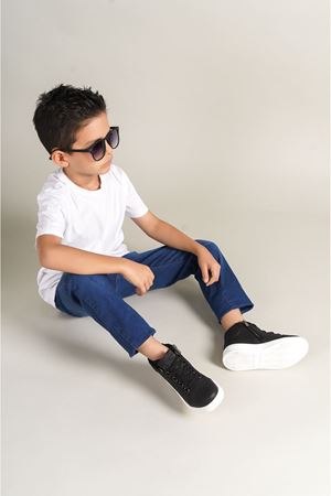 1012 - Roma Çocuk Ayakkabı SIYAH