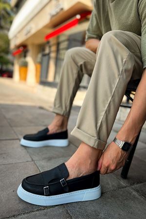 CH417 - CBT Mancini Erkek Ayakkabı SIYAH