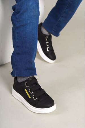 1007 - Montana Çocuk Ayakkabı SIYAH