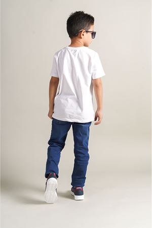 1015 - Star-X Çocuk Ayakkabı Lacivert Mavi Kırmızı