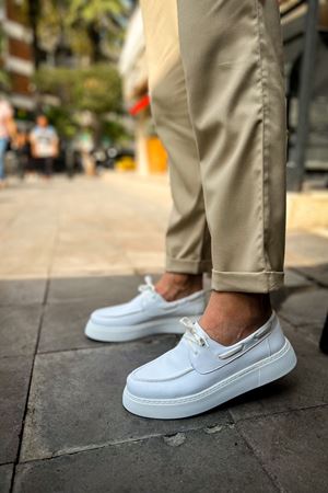 CH419 - CBT Torrini Erkek Ayakkabı BEYAZ