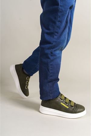 1007 - Montana Çocuk Ayakkabı HAKI