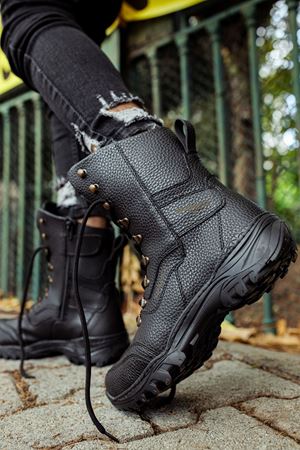 CH051 - RST Scalatore Erkek Bot SIYAH