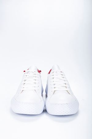 CH107 - CBT Felibord Erkek Ayakkabı BEYAZ/KIRMIZI