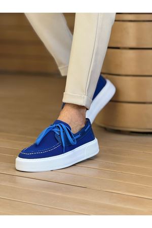 CH2602 - Triko Erkek Ayakkabı MAVI