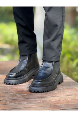 CH2433 - FRT Erkek Bot SIYAH