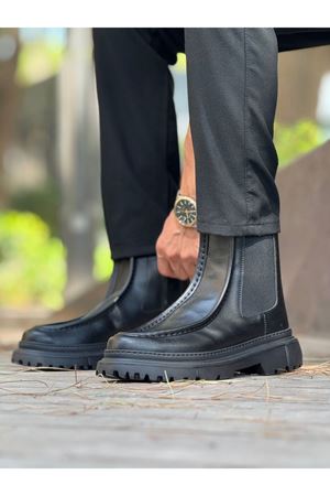 CH2433 - FRT Erkek Bot SIYAH