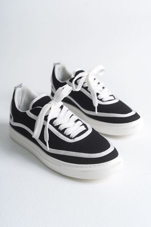 RS625 - Keten Erkek Spor Ayakkabı SİYAH - BEYAZ