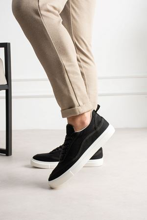 RS625 - Keten Erkek Spor Ayakkabı SIYAH/SIYAH