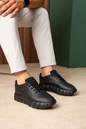 CH2631 - Easy Walk Erkek Ayakkabı DOLARA SIYAH