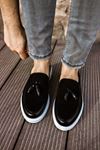 CH002 - CBT Loafer Pelle Erkek Ayakkabı SIYAH