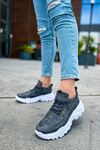 CH089 - CBT Low Top Lace Up Erkek Ayakkabı ANTRASIT