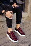 CH253 - CBT Mirror Non Erkek Ayakkabı BORDO