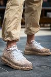 CH307 - Renkli Tricot Erkek Ayakkabı Kum Splush